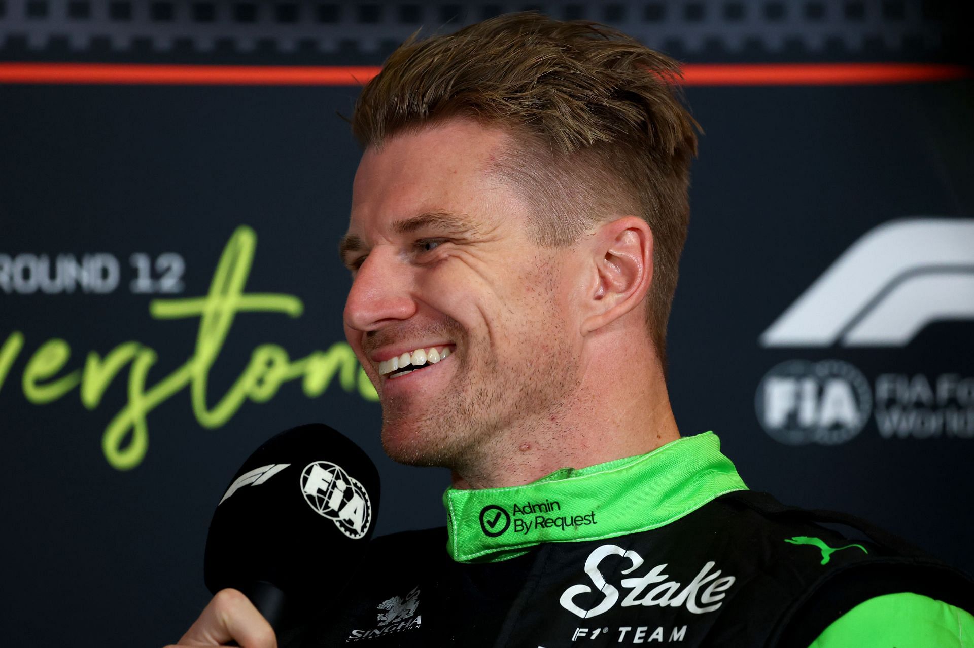 Nico Hulkenberg after the British Grand Prix - Source: Getty